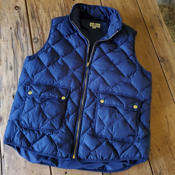 Woolrich Jackets & Blazers - Woolrich Duck Down Navy Blue Women's Puffer Vest Size Extra Large